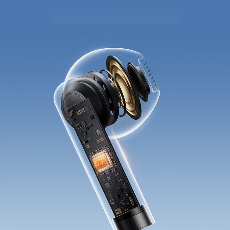 
NeckBand DS1 sportinės belaidės ausinės, juodos
