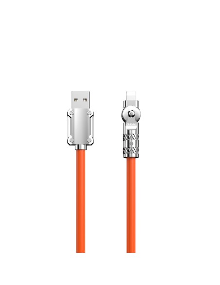 Stiprus kampinis kabelis iPhone USB-A - Lightning 30W 1m 180 rotation oranžinis
 
Stiprus kampinis kabelis iPhone USB-A - Lightning 30W 1m 180 rotation oranžinis