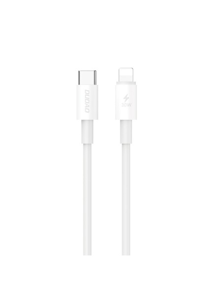 Kabelis iPhone USB-C - Lightning 30W PD 1m baltas
 
Kabelis iPhone USB-C - Lightning 30W PD 1m baltas