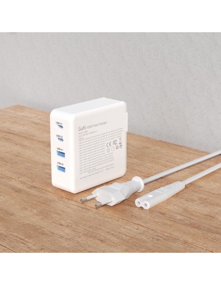 Greitas ir galingas GaN tinklo įkroviklis 2x USB-C 2x USB 100W baltas
 
Greitas ir galingas GaN tinklo įkroviklis 2x USB-C 2x USB 100W baltas