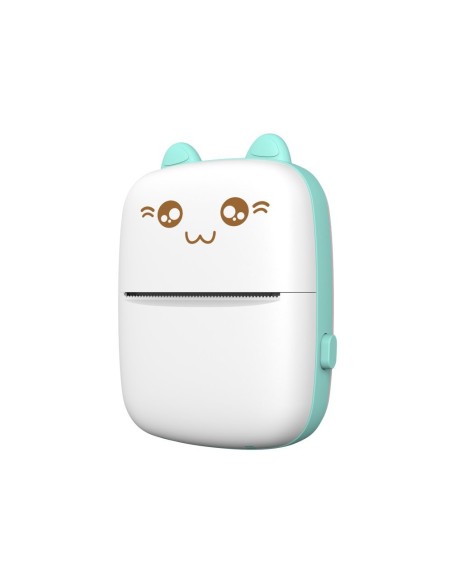 Mini Cat šiluminių etikečių spausdintuvas apgaulingas lapas iš Bluetooth telefono Fun Print blue
 
Mini Cat šiluminių etikečių spausdintuvas apgaulingas lapas iš Bluetooth telefono Fun Print blue