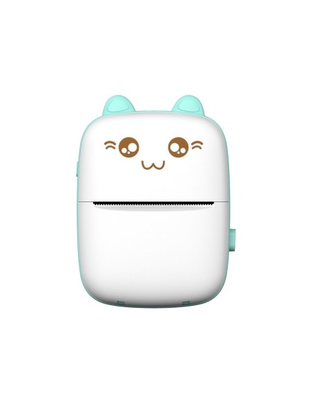 Mini Cat šiluminių etikečių spausdintuvas apgaulingas lapas iš Bluetooth telefono Fun Print blue
 
Mini Cat šiluminių etikečių spausdintuvas apgaulingas lapas iš Bluetooth telefono Fun Print blue