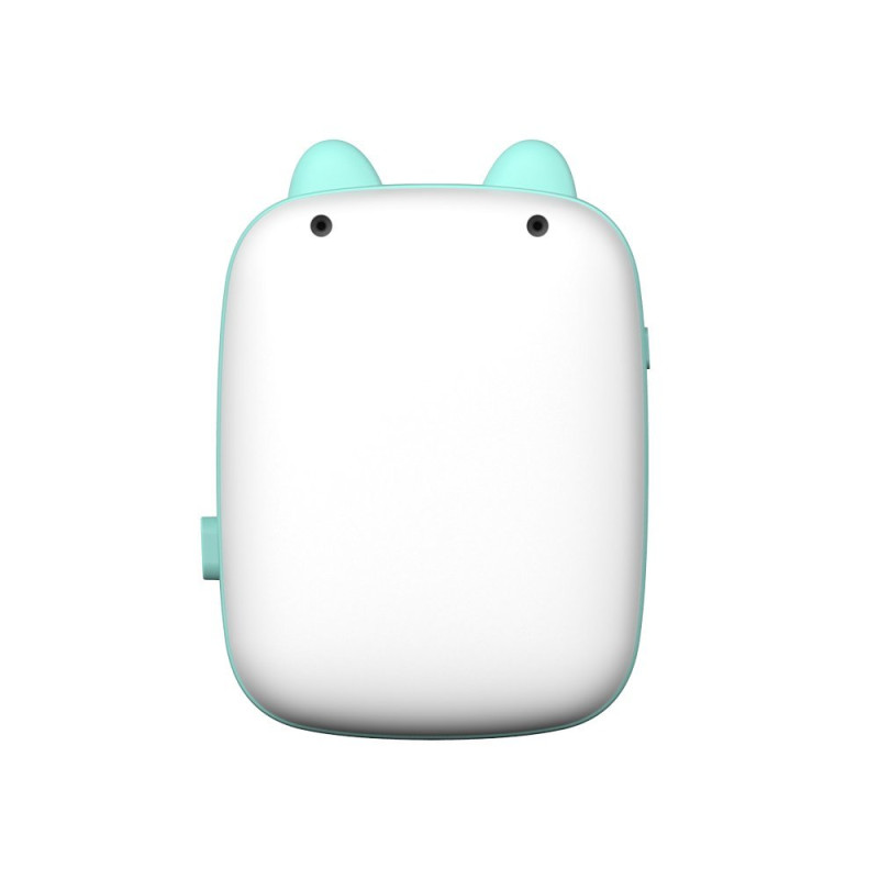 Mini Cat šiluminių etikečių spausdintuvas apgaulingas lapas iš Bluetooth telefono Fun Print blue