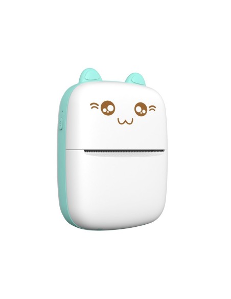 Mini Cat šiluminių etikečių spausdintuvas apgaulingas lapas iš Bluetooth telefono Fun Print blue
 
Mini Cat šiluminių etikečių spausdintuvas apgaulingas lapas iš Bluetooth telefono Fun Print blue