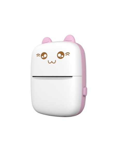 Mini Cat šiluminių etikečių spausdintuvo apgaudinėjimo lapelis iš Bluetooth telefono Fun Print pink
 
Mini Cat šiluminių etikečių spausdintuvo apgaudinėjimo lapelis iš Bluetooth telefono Fun Print pink