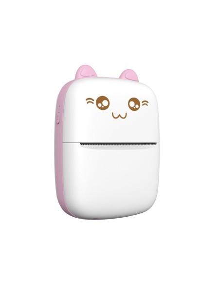 Mini Cat šiluminių etikečių spausdintuvo apgaudinėjimo lapelis iš Bluetooth telefono Fun Print pink
 
Mini Cat šiluminių etikečių spausdintuvo apgaudinėjimo lapelis iš Bluetooth telefono Fun Print pink