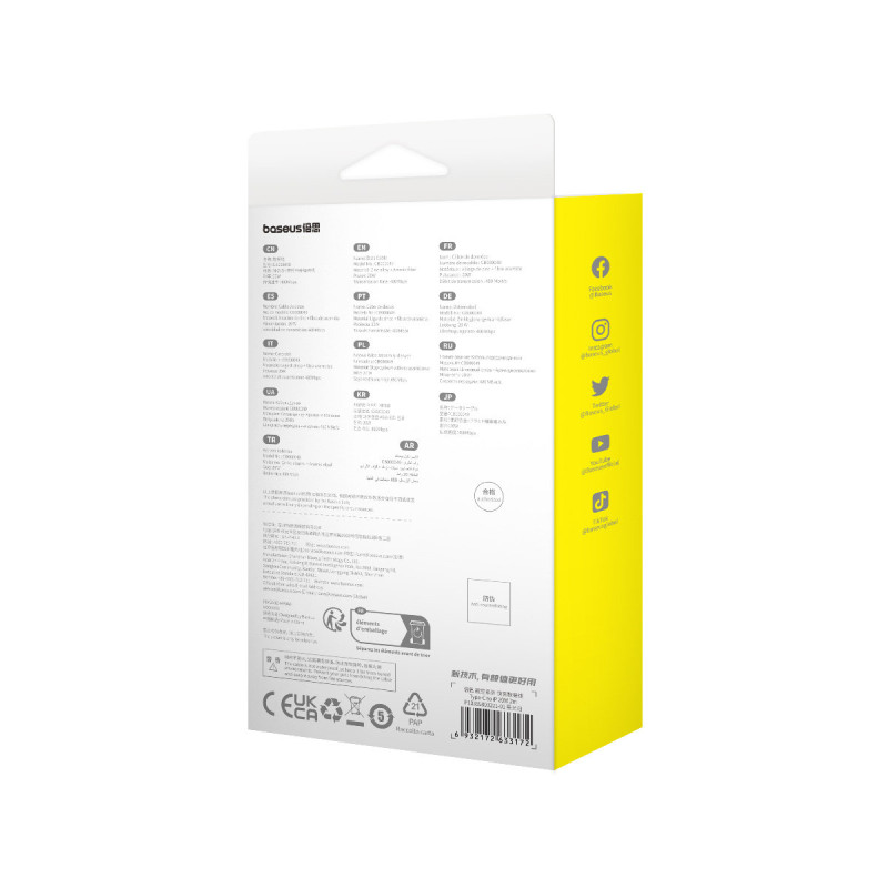 
Nepertraukiamas iPhone USB-C laidas - Lightning 20W 2m baltas
