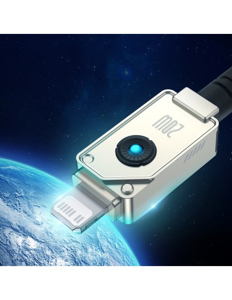 
Nepertraukiamas iPhone USB-C laidas - Lightning 20W 2m baltas
