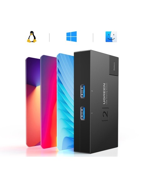 Jungiklis USB 3.0 dvikryptis jungiklis dviem kompiuteriams, juodas
 
Jungiklis USB 3.0 dvikryptis jungiklis dviem kompiuteriams, juodas