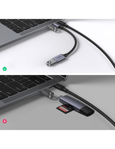 USB į USB-C OTG kabelio adapteris, 15 cm, juodas
 
USB į USB-C OTG kabelio adapteris, 15 cm, juodas