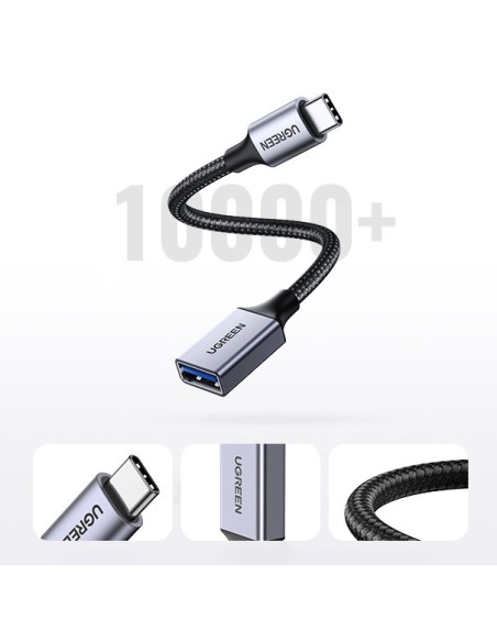 USB į USB-C OTG kabelio adapteris, 15 cm, juodas
 
USB į USB-C OTG kabelio adapteris, 15 cm, juodas