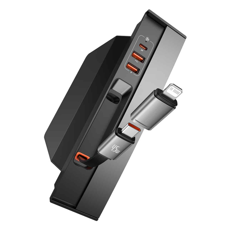 Telefono įkrovimo lizdai, skirti Tesla Model 3 / Y T-Space Series USB HUB USB-C - juodas