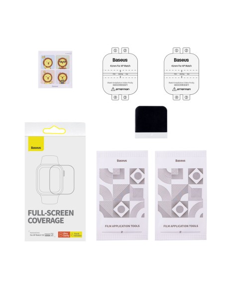 Apsauginė folija Apple Watch 7/ 8/ 9 NanoCrystal ekranui 41mm RINKINYS iš 2 vnt.
 
Apsauginė folija Apple Watch 7/ 8/ 9 NanoCrystal ekranui 41mm RINKINYS iš 2 vnt.