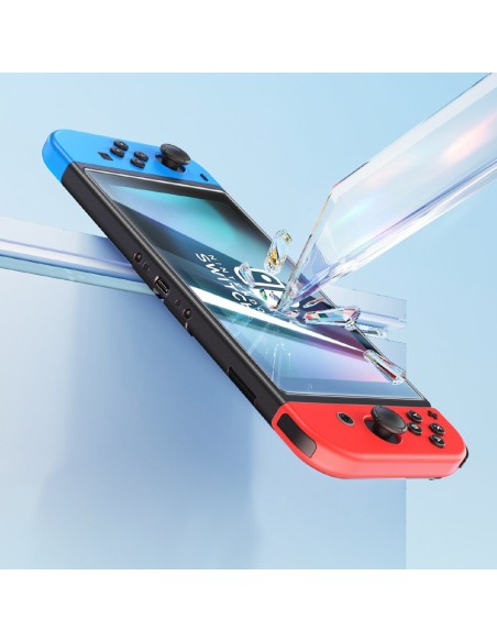 Grūdinto stiklo ekranas, skirtas Nintendo Switch OLED 2021 Crystal SET iš 2 vnt.
 
Grūdinto stiklo ekranas, skirtas Nintendo Switch OLED 2021 Crystal SET iš 2 vnt.