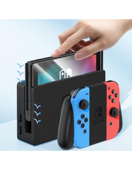 Grūdinto stiklo ekranas, skirtas Nintendo Switch OLED 2021 Crystal SET iš 2 vnt.
 
Grūdinto stiklo ekranas, skirtas Nintendo Switch OLED 2021 Crystal SET iš 2 vnt.