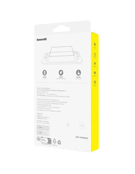 Grūdinto stiklo ekranas, skirtas Nintendo Switch 2019 Crystal SET iš 2 vnt.
 
Grūdinto stiklo ekranas, skirtas Nintendo Switch 2019 Crystal SET iš 2 vnt.