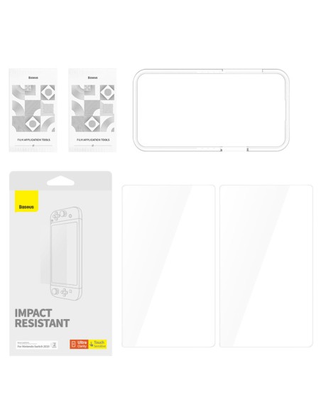Grūdinto stiklo ekranas, skirtas Nintendo Switch 2019 Crystal SET iš 2 vnt.
 
Grūdinto stiklo ekranas, skirtas Nintendo Switch 2019 Crystal SET iš 2 vnt.
