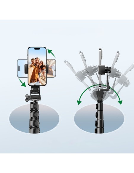 Asmenukių lazda su stovu ir Bluetooth nuotolinio valdymo pulteliu, ilga asmenukių lazda 1,8 m, juoda
 
Asmenukių lazda su stovu ir Bluetooth nuotolinio valdymo pulteliu, ilga asmenukių lazda 1,8 m, juoda