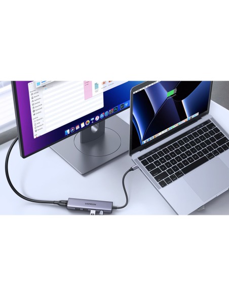 5 viename daugiafunkcis HUB adapteris USB-C 3x USB-A HDMI 4K PD 100 W pilka
 
5 viename daugiafunkcis HUB adapteris USB-C 3x USB-A HDMI 4K PD 100 W pilka