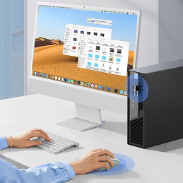 
Belaidė pelė kompiuteriui USB 2.4GHz, žalia
