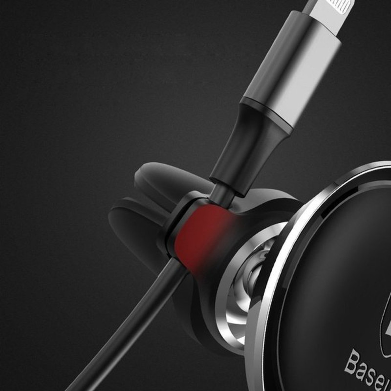 Magnetinis automobilinio telefono laikiklis oro angai, juodas