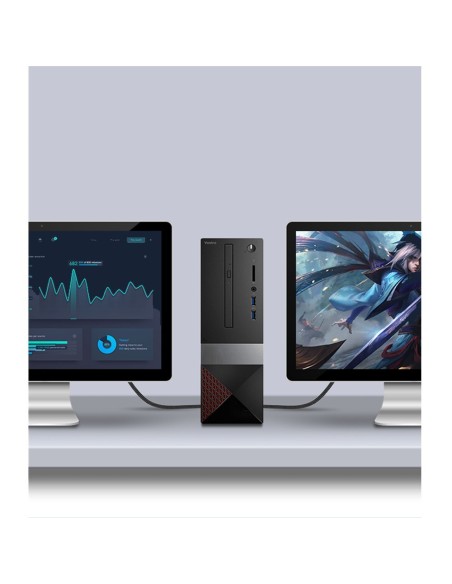 
Kabelis DisplayPort kabelis patvarus lankstus DP112 DP1.4 8K 3m juodas
