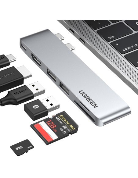 Prievado skirstytuvas HUB MacBook Air Pro 2x USB-C HDMI 2x USB 3.0 SD TF PD pilka
 
Prievado skirstytuvas HUB MacBook Air Pro 2x USB-C HDMI 2x USB 3.0 SD TF PD pilka