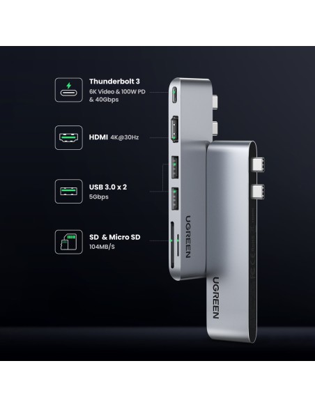 Prievado skirstytuvas HUB MacBook Air Pro 2x USB-C HDMI 2x USB 3.0 SD TF PD pilka
 
Prievado skirstytuvas HUB MacBook Air Pro 2x USB-C HDMI 2x USB 3.0 SD TF PD pilka