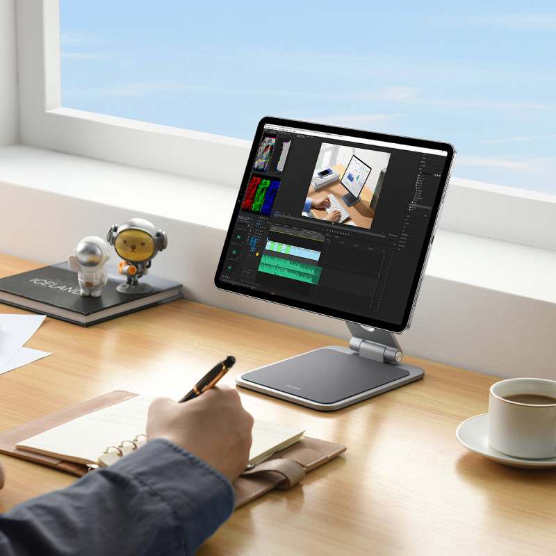 
Magnetinis sulankstomas stovas planšetiniams kompiuteriams MagStable 10,9 - 11& 39 & 39 pilka
