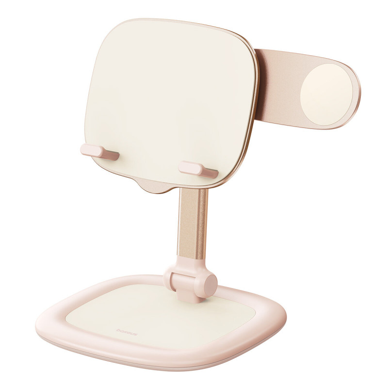 
Reguliuojamas stovas planšetiniam kompiuteriui ir telefonui Seashell Series rožinis
