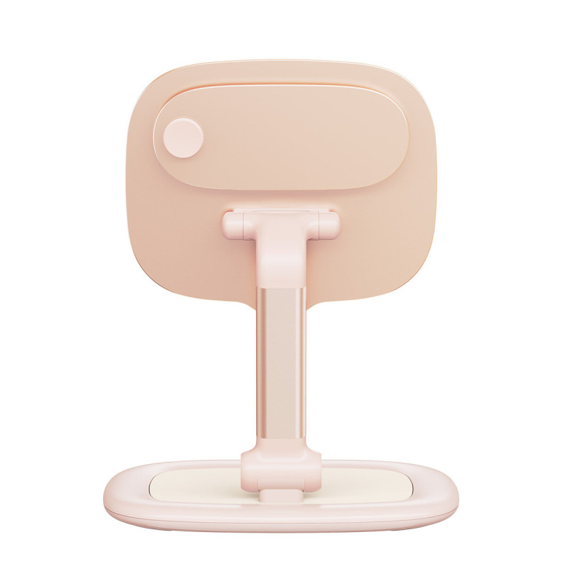 Reguliuojamas stovas planšetiniam kompiuteriui ir telefonui Seashell Series rožinis