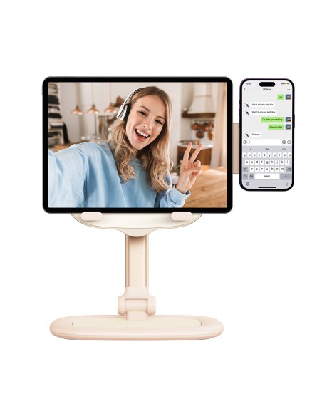 Reguliuojamas stovas planšetiniam kompiuteriui ir telefonui Seashell Series rožinis
 
Reguliuojamas stovas planšetiniam kompiuteriui ir telefonui Seashell Series rožinis