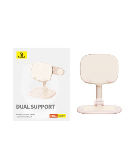 Reguliuojamas stovas planšetiniam kompiuteriui ir telefonui Seashell Series rožinis
 
Reguliuojamas stovas planšetiniam kompiuteriui ir telefonui Seashell Series rožinis
