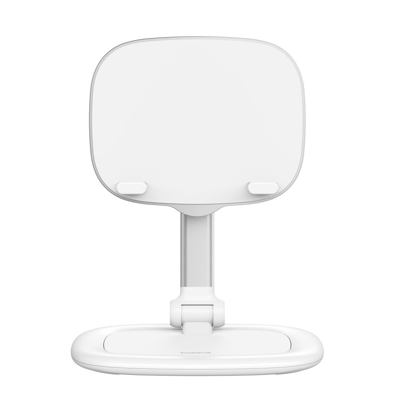 Reguliuojamas stovas planšetiniam kompiuteriui ir telefonui Seashell Series baltas