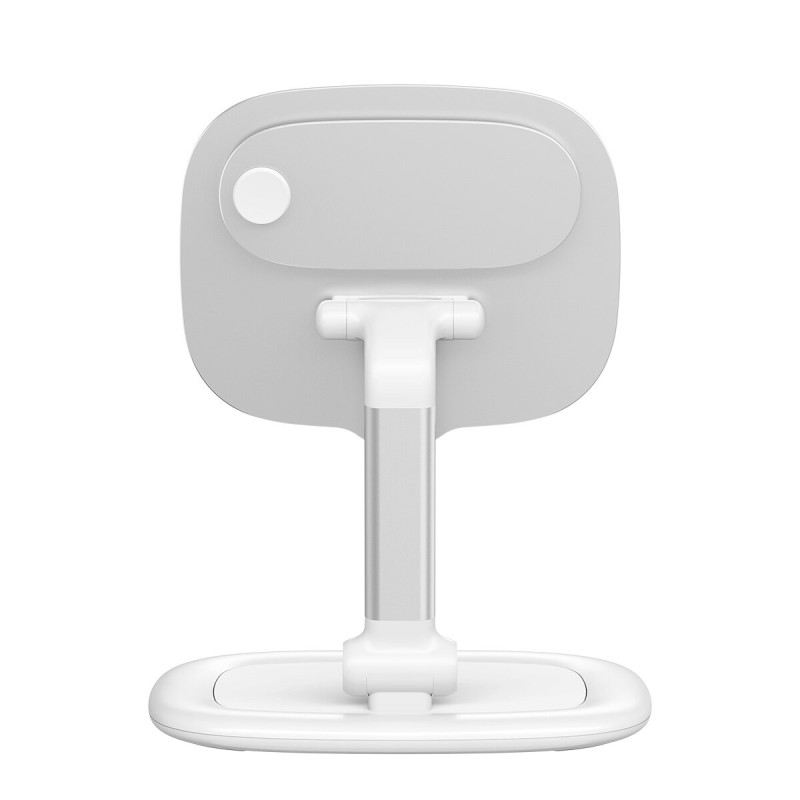Reguliuojamas stovas planšetiniam kompiuteriui ir telefonui Seashell Series baltas