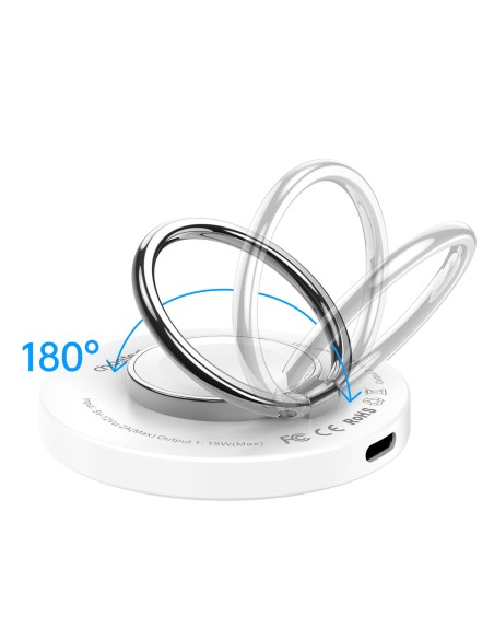 Indukcinis įkroviklis iPhone MagSafe su 15W laikikliu, baltas
 
Indukcinis įkroviklis iPhone MagSafe su 15W laikikliu, baltas