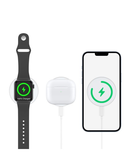 Indukcinis įkroviklis iPhone MagSafe su 15W laikikliu, baltas
 
Indukcinis įkroviklis iPhone MagSafe su 15W laikikliu, baltas