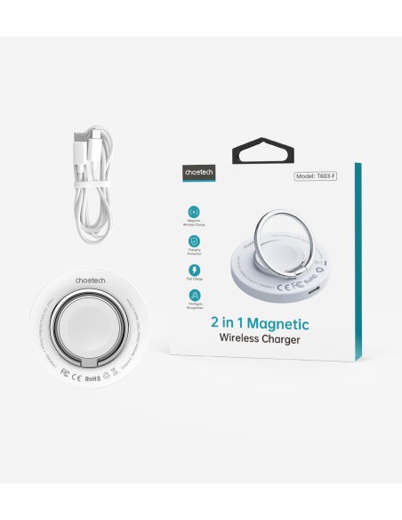 Indukcinis įkroviklis iPhone MagSafe su 15W laikikliu, baltas
 
Indukcinis įkroviklis iPhone MagSafe su 15W laikikliu, baltas