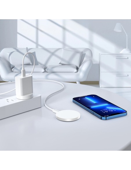 Indukcinis įkroviklis iPhone MagSafe su 15W laikikliu, baltas
 
Indukcinis įkroviklis iPhone MagSafe su 15W laikikliu, baltas