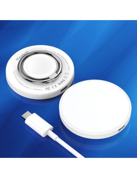 Indukcinis įkroviklis iPhone MagSafe su 15W laikikliu, baltas
 
Indukcinis įkroviklis iPhone MagSafe su 15W laikikliu, baltas