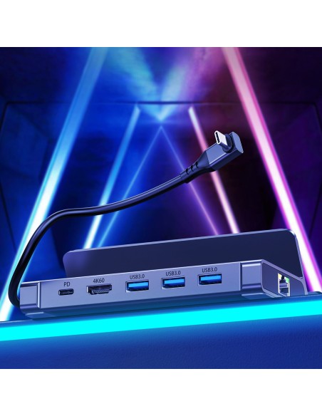 Steam Deck koncentratoriaus adapteris USB-C USB-A HDMI RJ45 PD pilkas
 
Steam Deck koncentratoriaus adapteris USB-C USB-A HDMI RJ45 PD pilkas