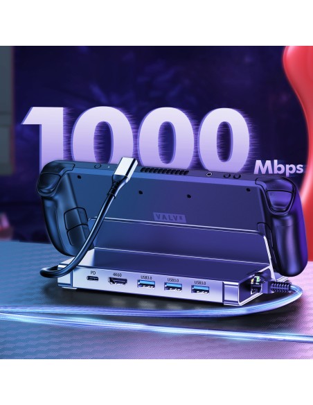 Steam Deck koncentratoriaus adapteris USB-C USB-A HDMI RJ45 PD pilkas
 
Steam Deck koncentratoriaus adapteris USB-C USB-A HDMI RJ45 PD pilkas