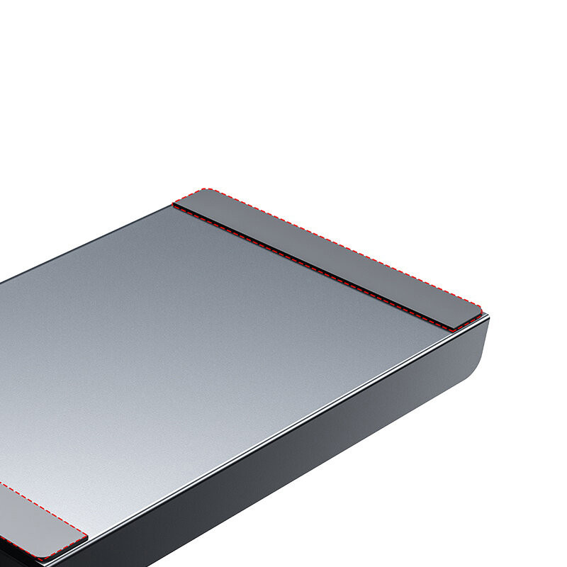 Steam Deck koncentratoriaus adapteris USB-C USB-A HDMI RJ45 PD pilkas