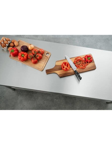 Stalas, centrinis plieninis stalviršis, 2 lentynos, 180 x 60 cm
 
Stalas, centrinis plieninis stalviršis, 2 lentynos, 180 x 60 cm