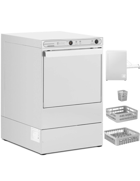 
Laisvai pastatoma indaplovė stikliniams indams, krepšys 40 x 40 cm, iki 30 ciklų/ val., 2900 W
