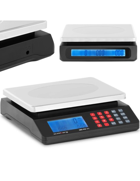 LCD parduotuvės ir sandėlio tikrinimo svarstyklės 30 kg / 1 g
 
LCD parduotuvės ir sandėlio tikrinimo svarstyklės 30 kg / 1 g