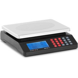 
LCD parduotuvės ir sandėlio tikrinimo svarstyklės 30 kg / 1 g

