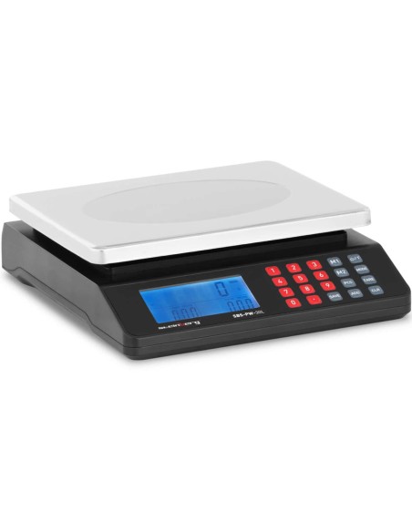 LCD parduotuvės ir sandėlio tikrinimo svarstyklės 30 kg / 1 g
 
LCD parduotuvės ir sandėlio tikrinimo svarstyklės 30 kg / 1 g