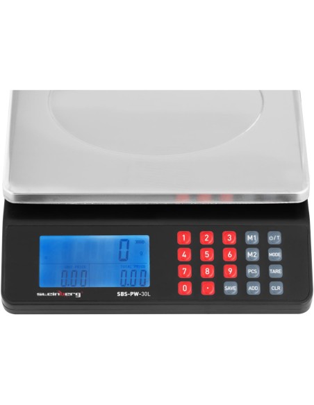 LCD parduotuvės ir sandėlio tikrinimo svarstyklės 30 kg / 1 g
 
LCD parduotuvės ir sandėlio tikrinimo svarstyklės 30 kg / 1 g