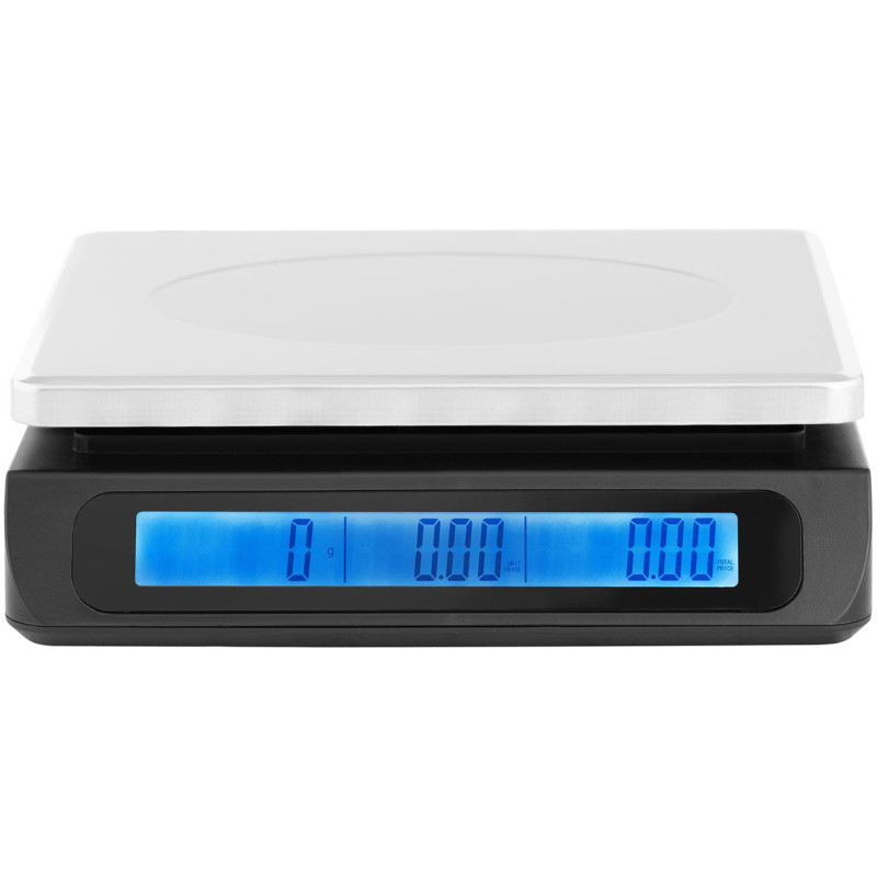 LCD parduotuvės ir sandėlio tikrinimo svarstyklės 30 kg / 1 g
